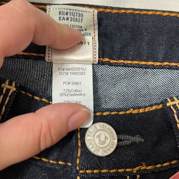 True Religion Stealth Gina Slim Boot size 28 - Picture 8 of 12